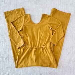 Alice + Ames Mustard Yellow Long Sleeve Jumpsuit Romper VGUC 7